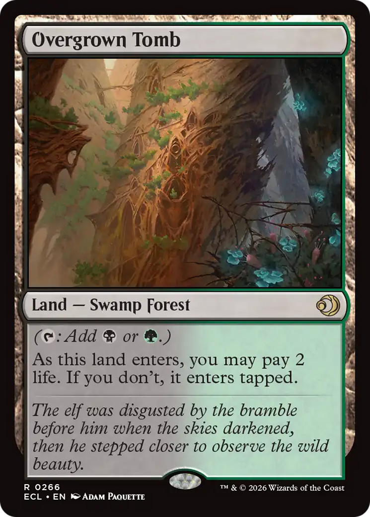 Overgrown Tomb [Lorwyn Eclipsed] | PLUS EV GAMES 