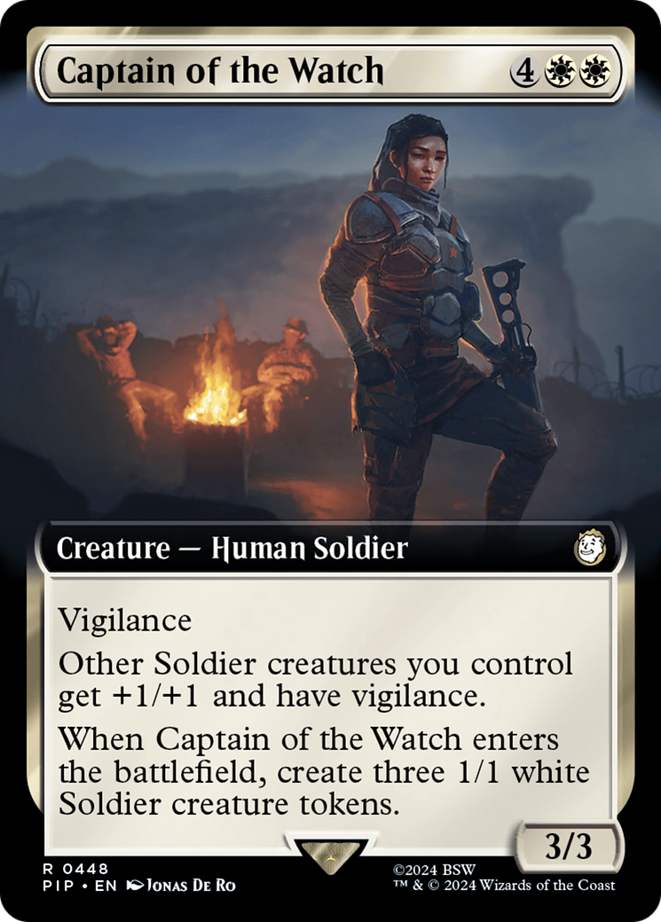 Captain of the Watch (Extended Art) [Fallout] | PLUS EV GAMES 