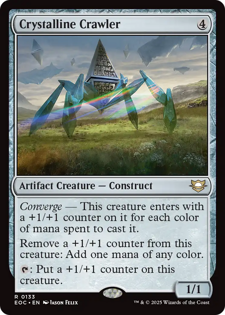 Crystalline Crawler [Edge of Eternities Commander] | PLUS EV GAMES 