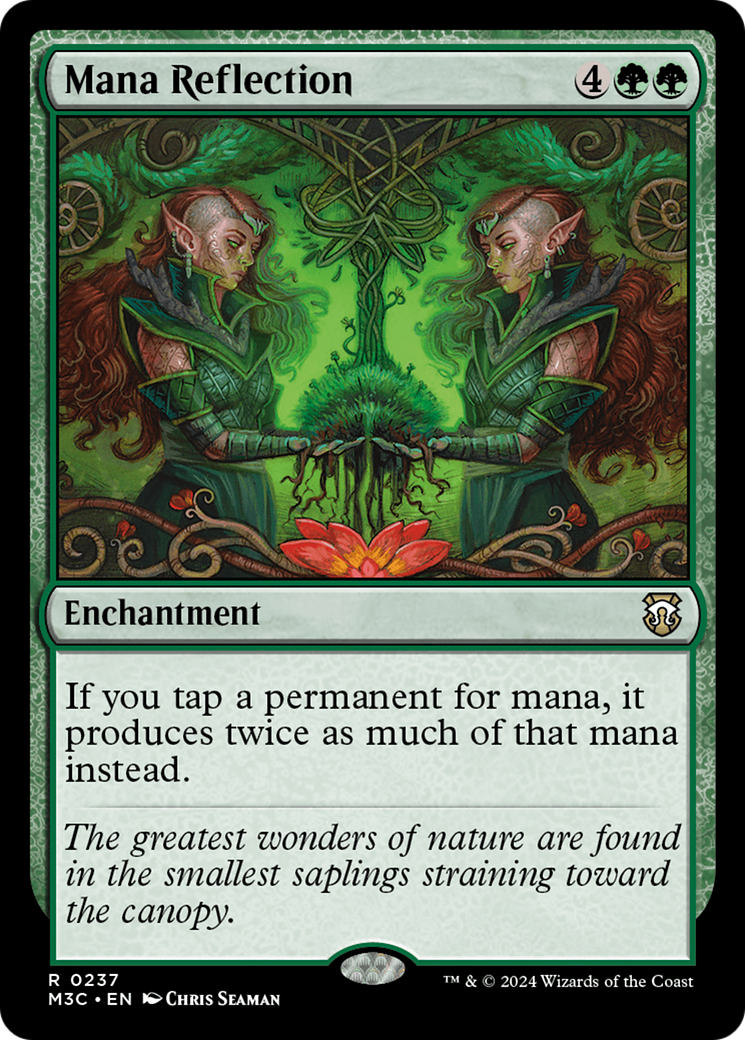 Mana Reflection (Ripple Foil) [Modern Horizons 3 Commander] | PLUS EV GAMES 