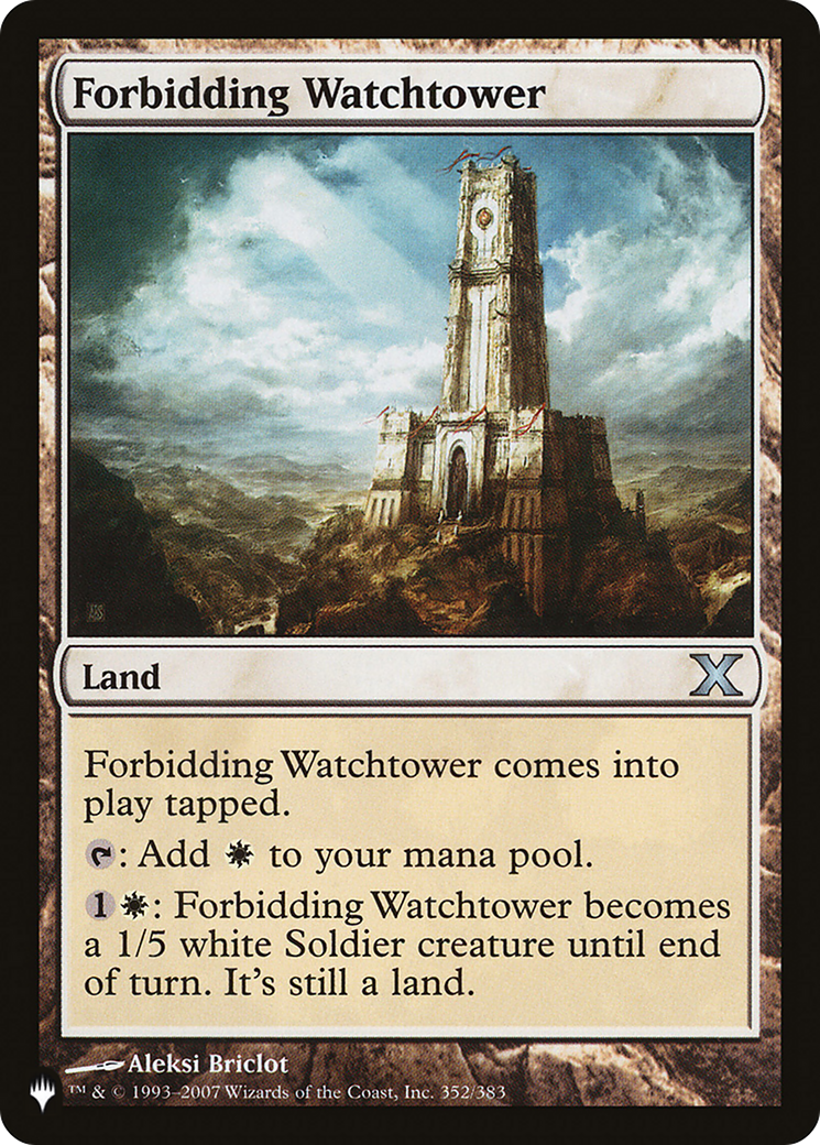 Forbidding Watchtower [The List] | PLUS EV GAMES 