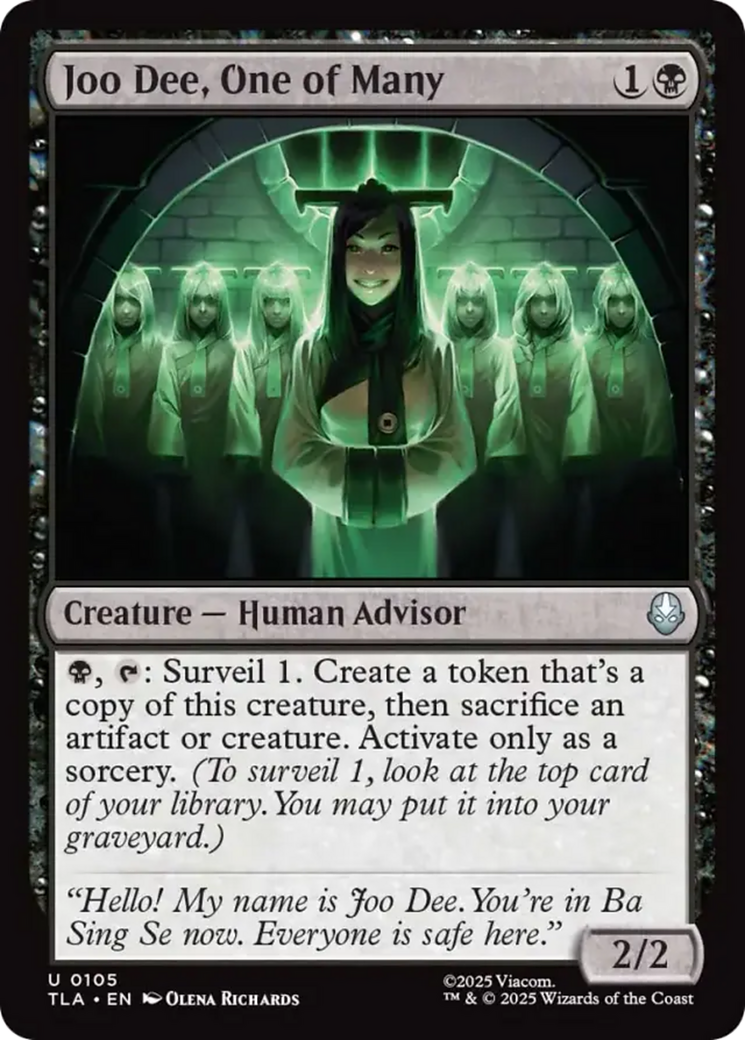 Joo Dee, One of Many [Avatar: The Last Airbender] | PLUS EV GAMES 