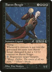 Baron Sengir (Oversized) [Oversize Cards] | PLUS EV GAMES 