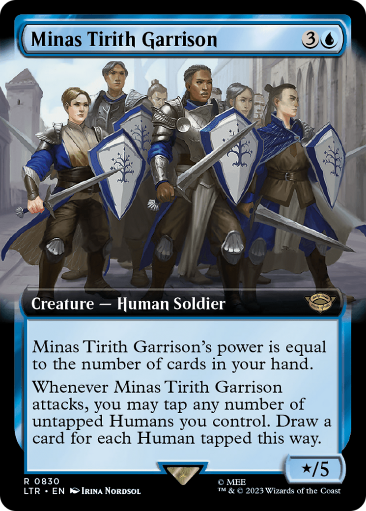 Minas Tirith Garrison (Extended Art) [The Lord of the Rings: Tales of Middle-Earth] | PLUS EV GAMES 