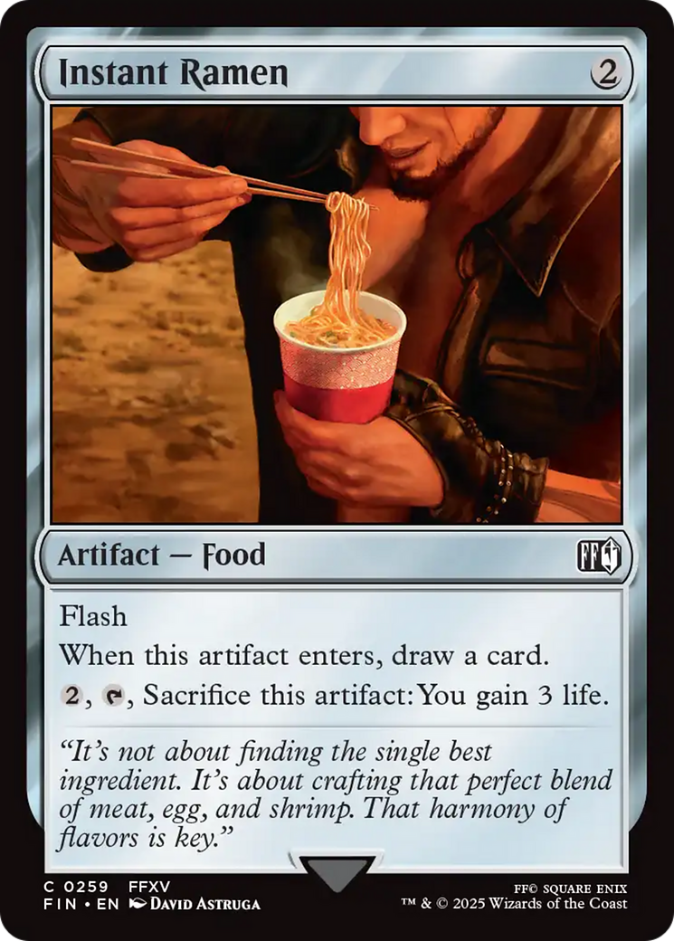Instant Ramen [FINAL FANTASY] | PLUS EV GAMES 