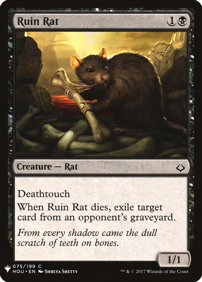 Ruin Rat [Mystery Booster] | PLUS EV GAMES 