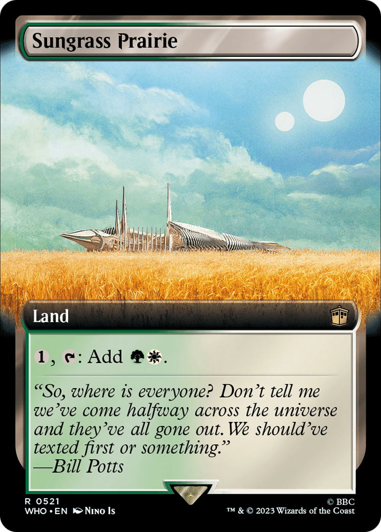 Sungrass Prairie (Extended Art) [Doctor Who] | PLUS EV GAMES 