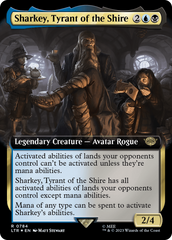 Sharkey, Tyrant of the Shire (Extended Art) (Surge Foil) [The Lord of the Rings: Tales of Middle-Earth] | PLUS EV GAMES 