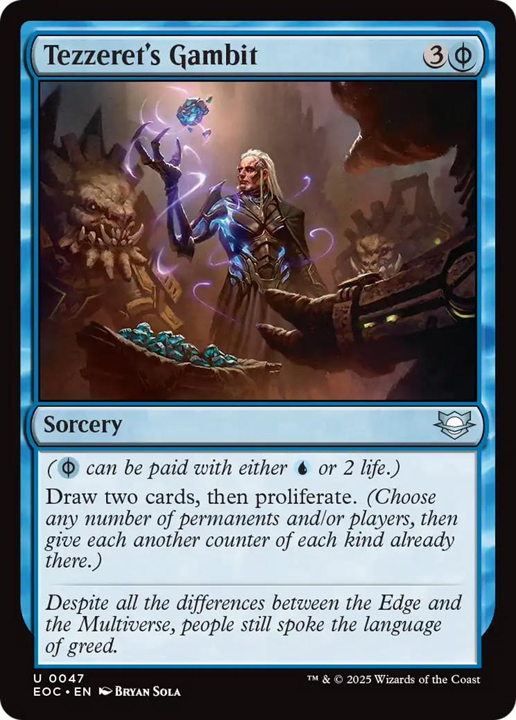 Tezzeret's Gambit [Edge of Eternities Commander] | PLUS EV GAMES 