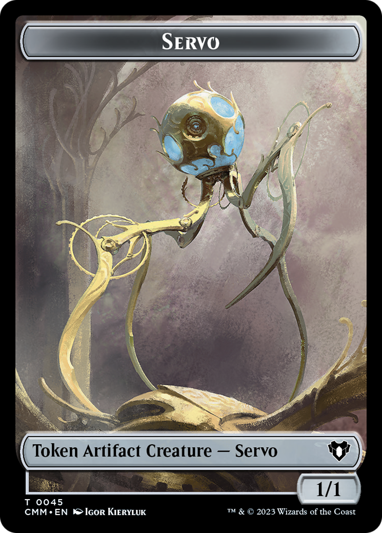 Servo Token [Commander Masters Tokens] | PLUS EV GAMES 