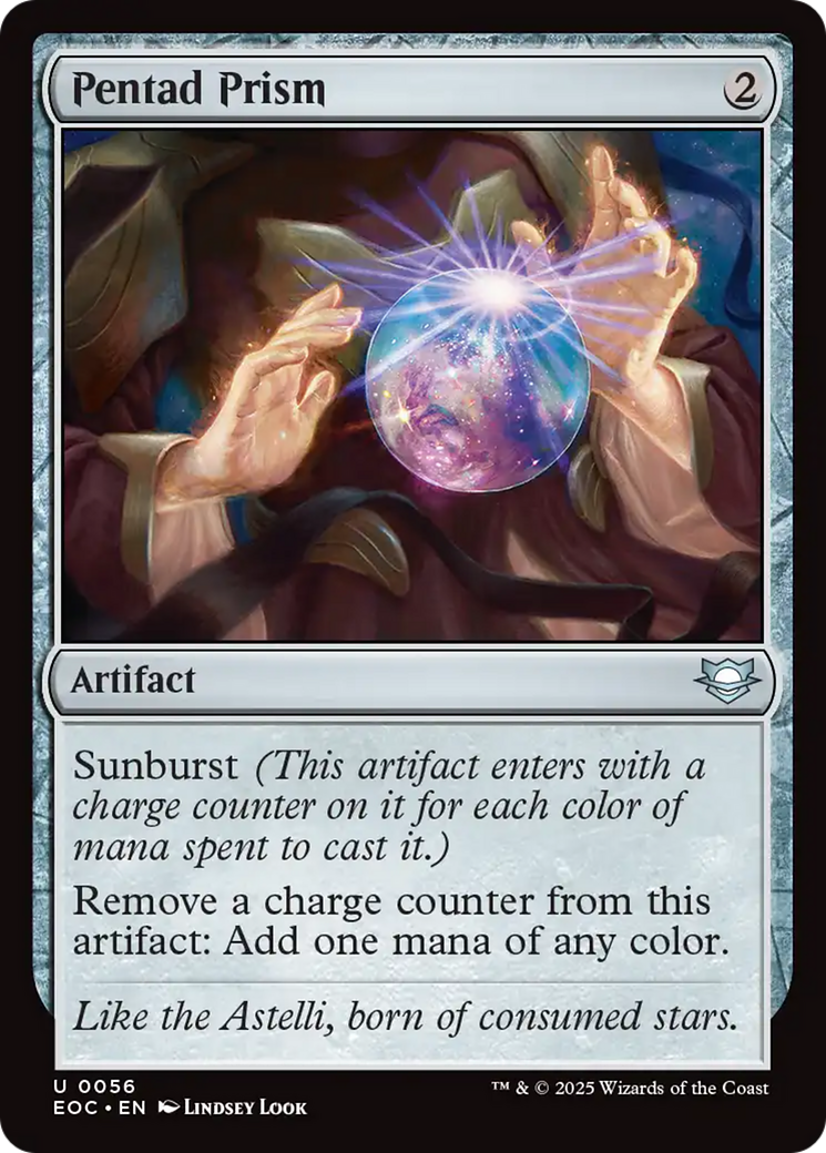Pentad Prism [Edge of Eternities Commander] | PLUS EV GAMES 