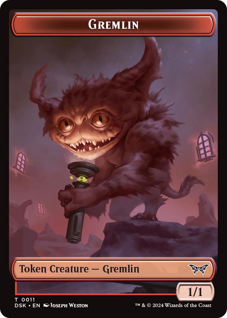 Gremlin Token [Duskmourn: House of Horror Tokens] | PLUS EV GAMES 