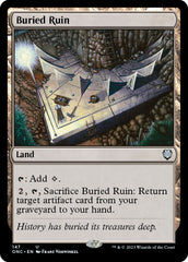 Buried Ruin [Phyrexia: All Will Be One Commander] | PLUS EV GAMES 