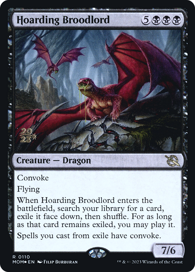 Hoarding Broodlord [March of the Machine Prerelease Promos] | PLUS EV GAMES 