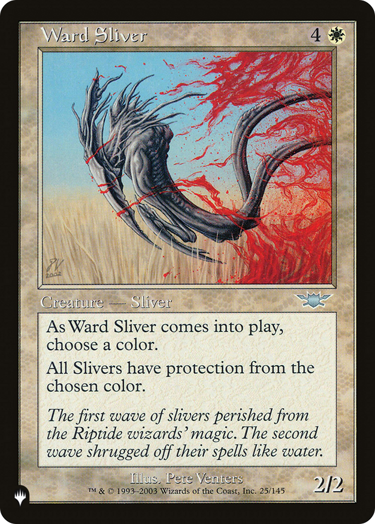 Ward Sliver [The List Reprints] | PLUS EV GAMES 