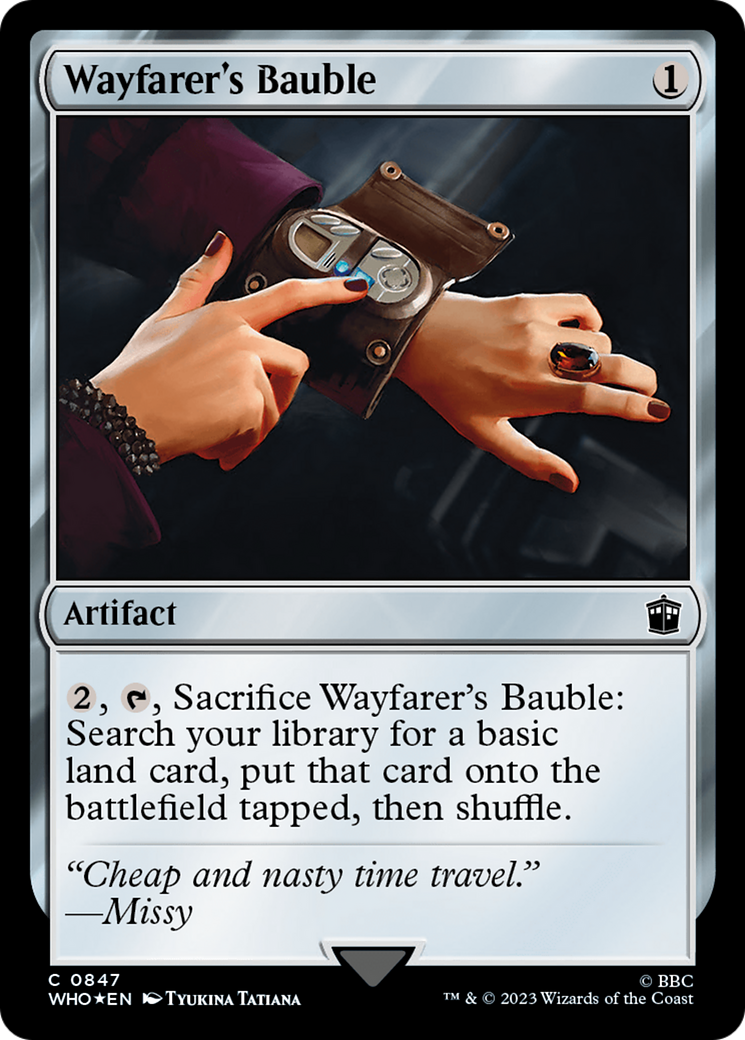 Wayfarer's Bauble (Surge Foil) [Doctor Who] | PLUS EV GAMES 