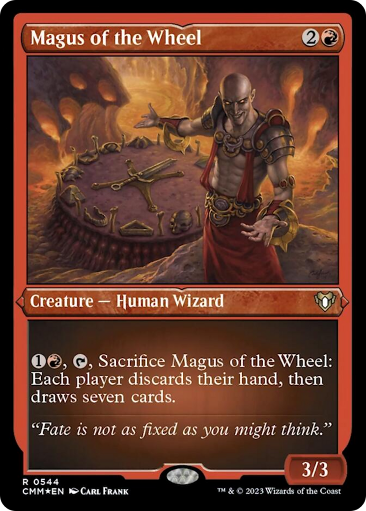 Magus of the Wheel (Foil Etched) [Commander Masters] | PLUS EV GAMES 