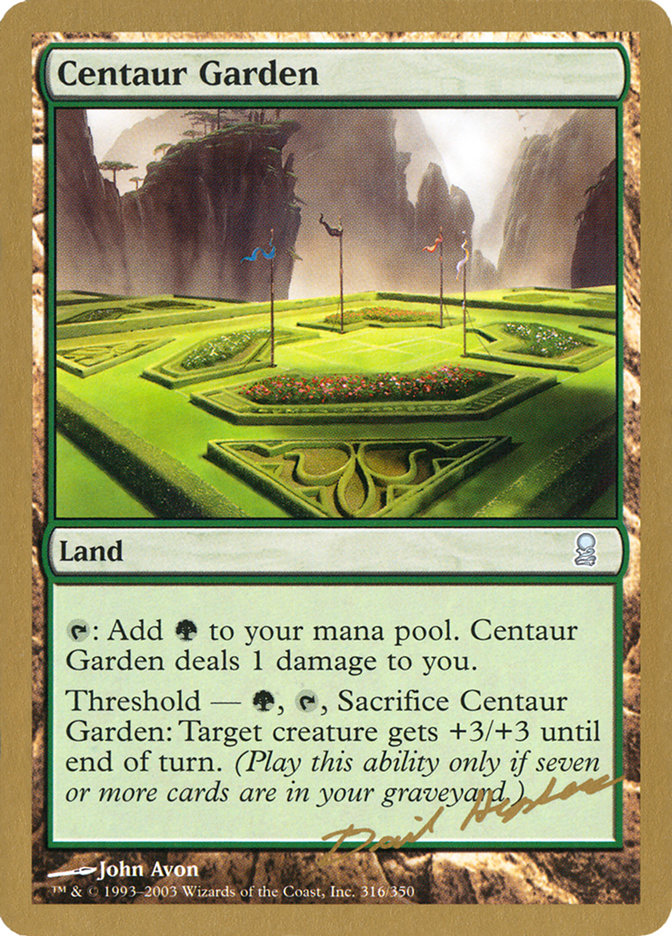 Centaur Garden (Dave Humpherys) [World Championship Decks 2003] | PLUS EV GAMES 