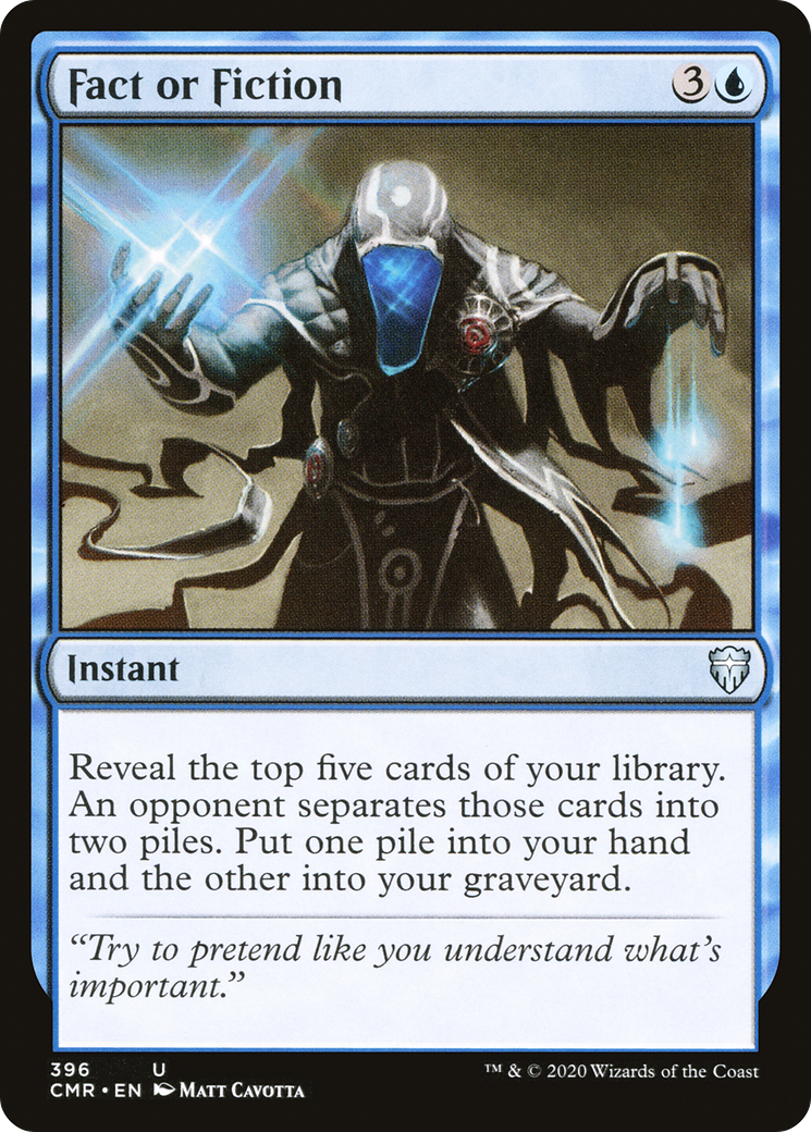 Fact or Fiction [Commander Legends Commander Deck]