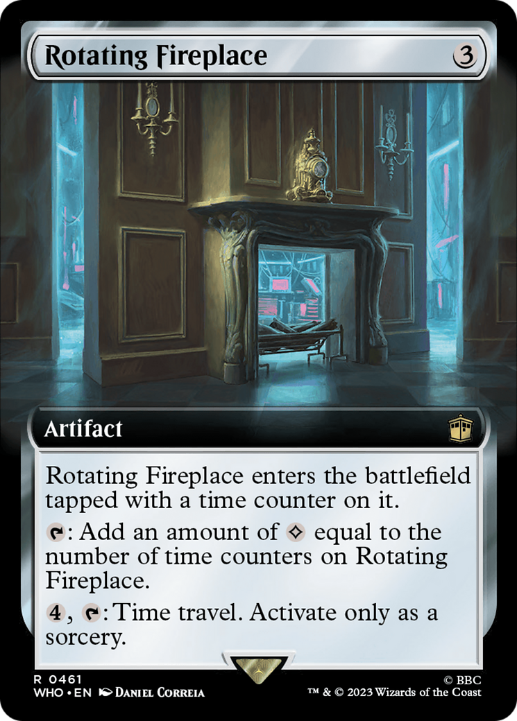 Rotating Fireplace (Extended Art) [Doctor Who] | PLUS EV GAMES 