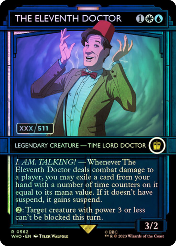 The Eleventh Doctor (Serial Numbered) [Doctor Who] | PLUS EV GAMES 