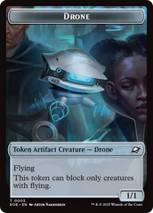 Robot // Drone Double-Sided Token [Edge of Eternities Tokens] | PLUS EV GAMES 