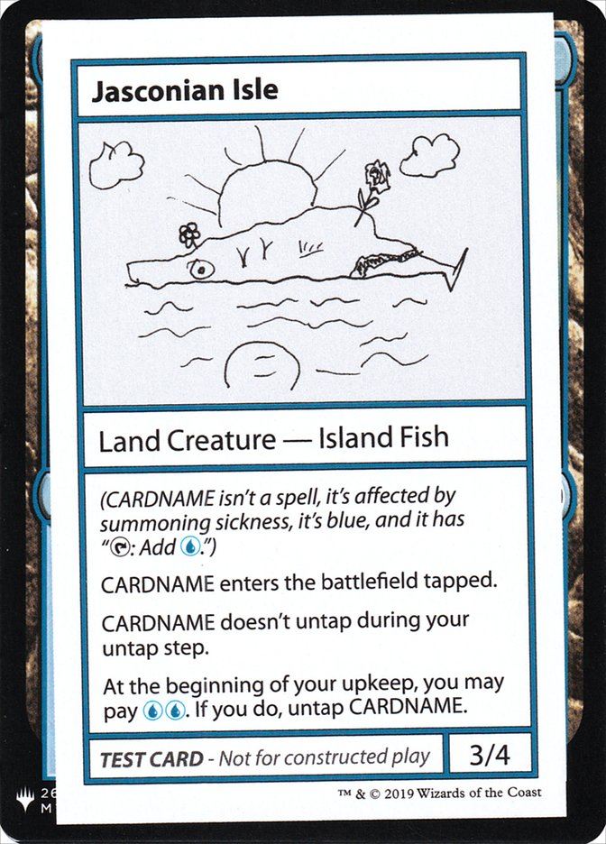 Jasconian Isle [Mystery Booster Playtest Cards] | PLUS EV GAMES 