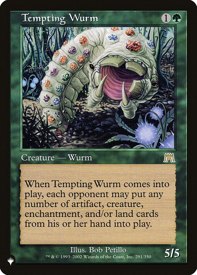 Tempting Wurm [The List] | PLUS EV GAMES 