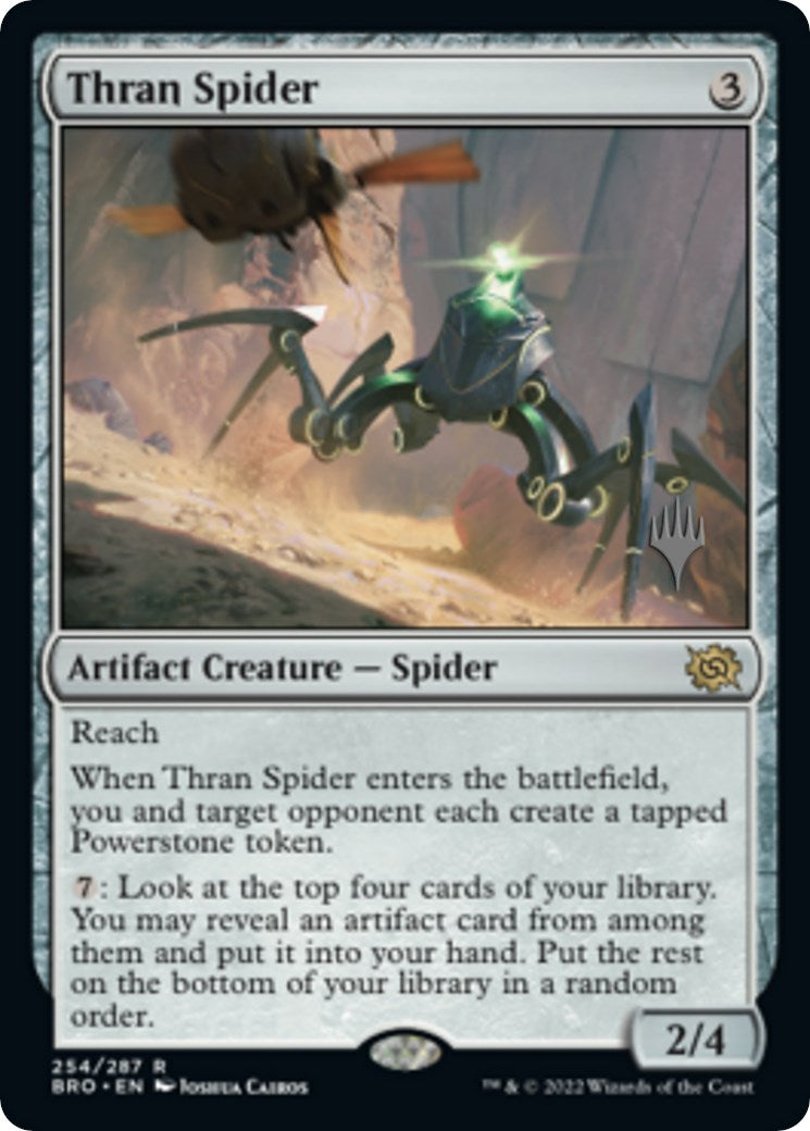 Thran Spider (Promo Pack) [The Brothers' War Promos] | PLUS EV GAMES 