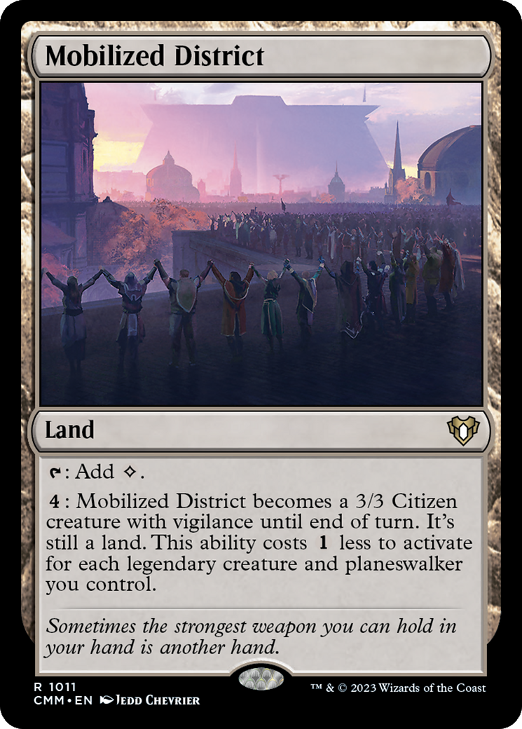 Mobilized District [Commander Masters] | PLUS EV GAMES 