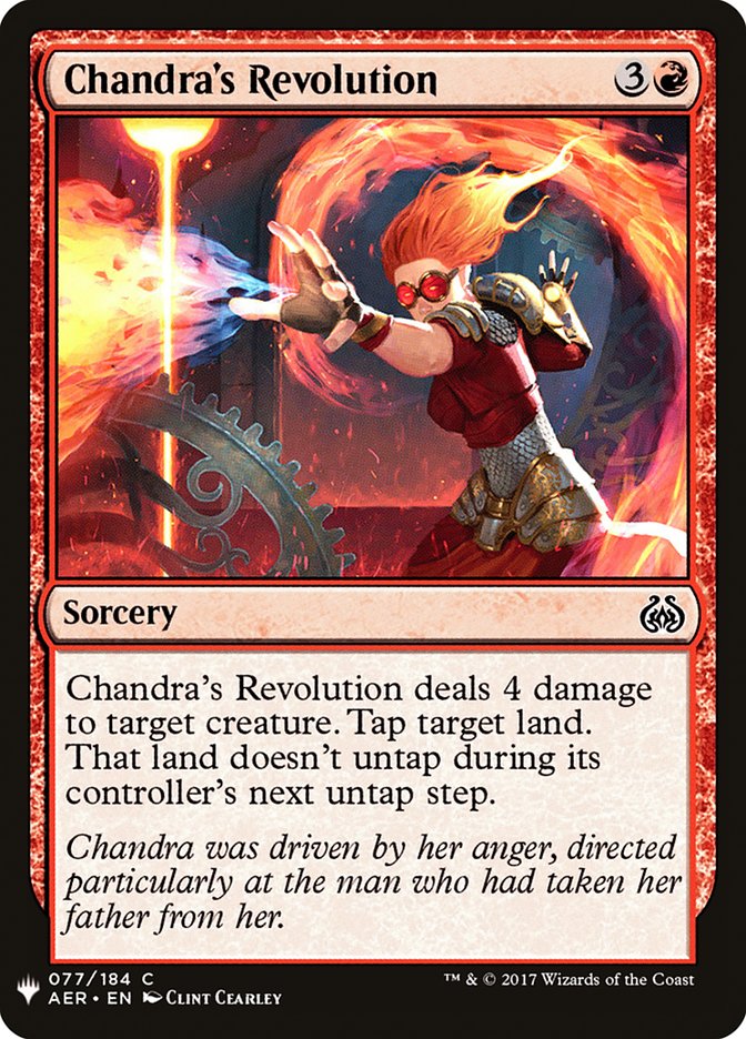 Chandra's Revolution [Mystery Booster] | PLUS EV GAMES 