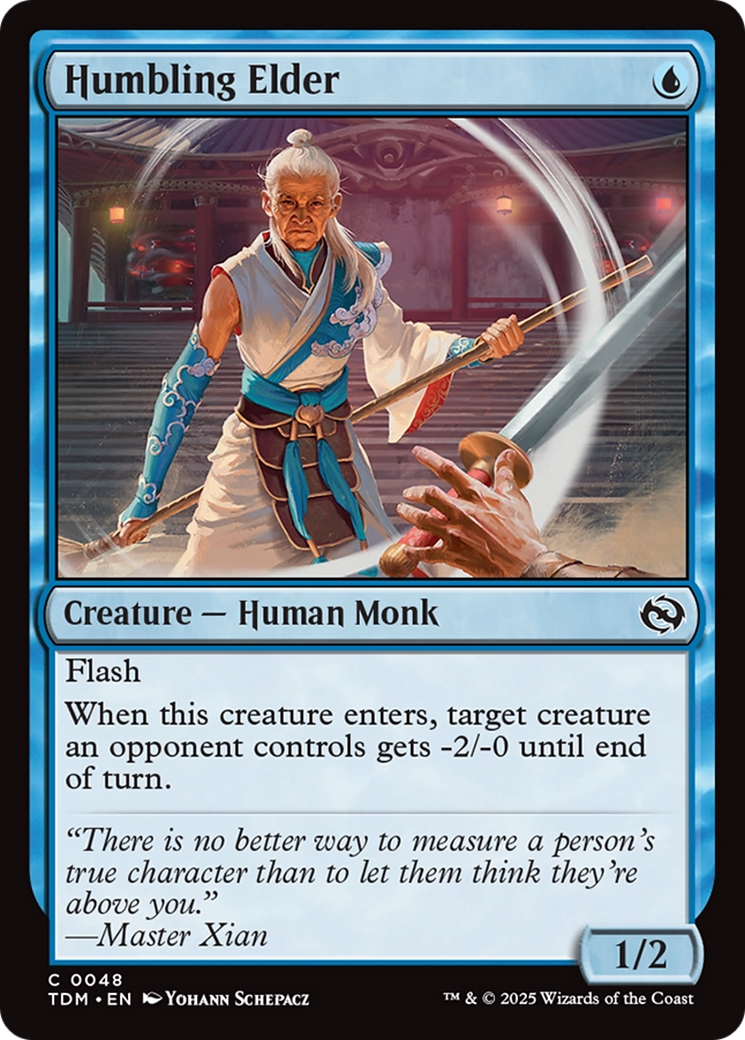 Humbling Elder [Tarkir: Dragonstorm]