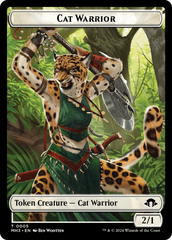 Phyrexian Germ // Cat Warrior Double-Sided Token [Modern Horizons 3 Tokens] | PLUS EV GAMES 