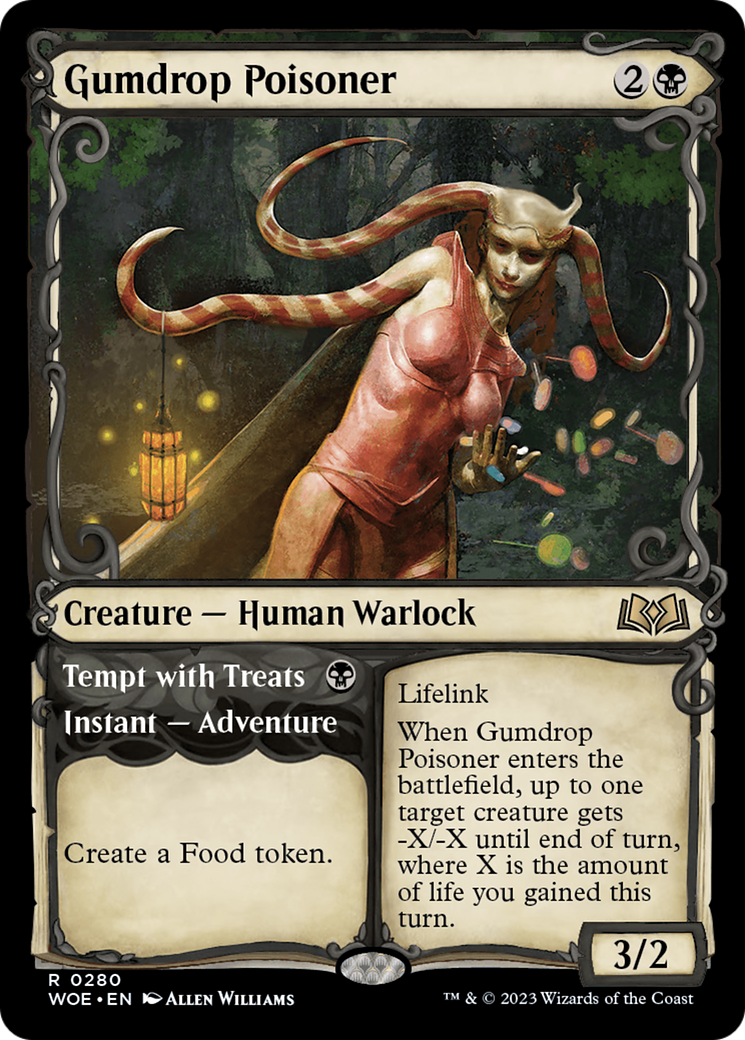 Gumdrop Poisoner // Tempt with Treats (Showcase) [Wilds of Eldraine] | PLUS EV GAMES 