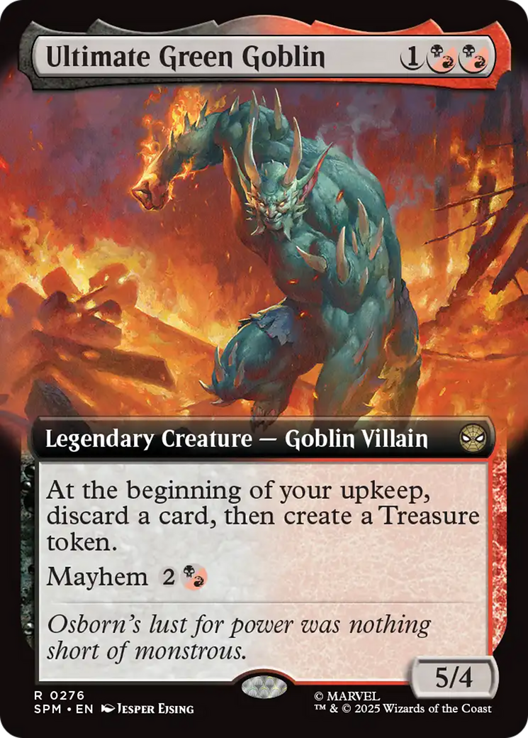 Ultimate Green Goblin (Extended Art) [Marvel's Spider-Man] | PLUS EV GAMES 