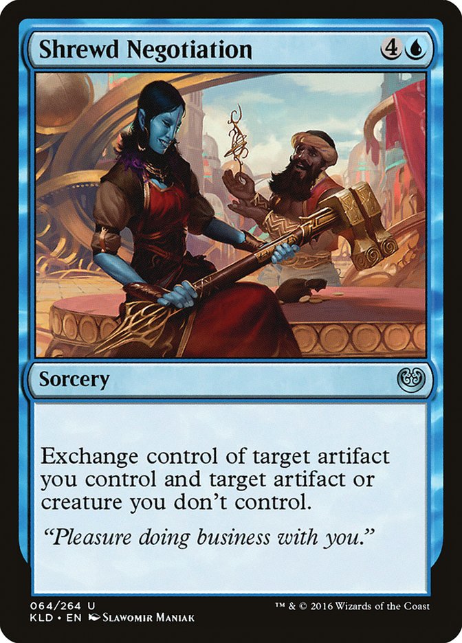 Shrewd Negotiation [Kaladesh] | PLUS EV GAMES 