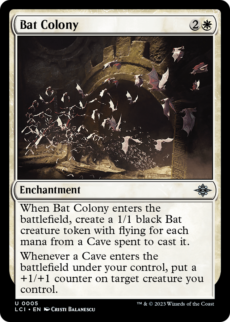 Bat Colony [The Lost Caverns of Ixalan] | PLUS EV GAMES 