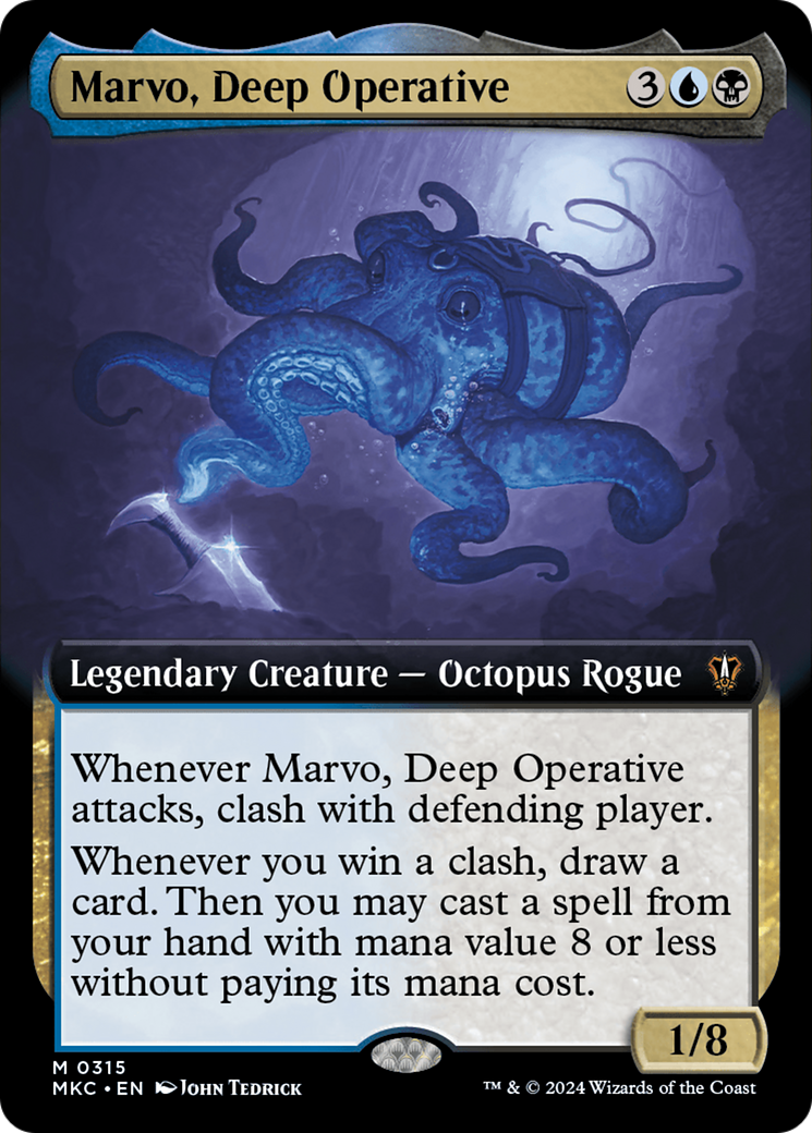 Marvo, Deep Operative (Extended Art) [Murders at Karlov Manor Commander] | PLUS EV GAMES 