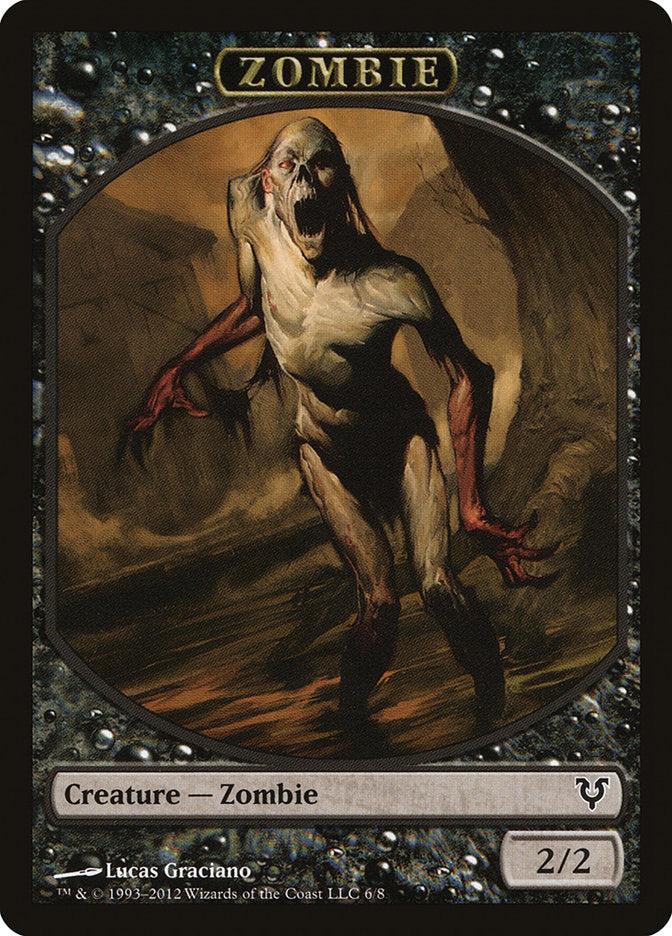 Zombie Token [Avacyn Restored Tokens] | PLUS EV GAMES 