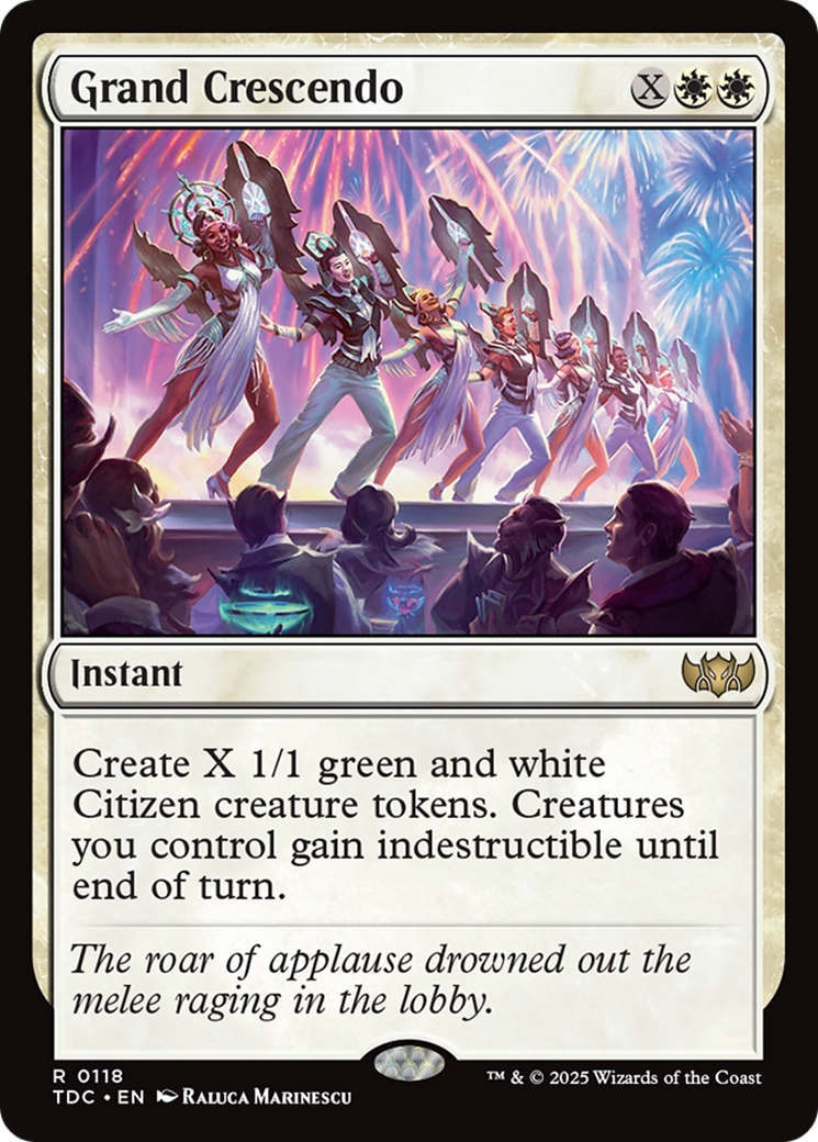 Grand Crescendo [Tarkir: Dragonstorm Commander] | PLUS EV GAMES 