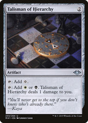 Talisman of Hierarchy [Modern Horizons] | PLUS EV GAMES 