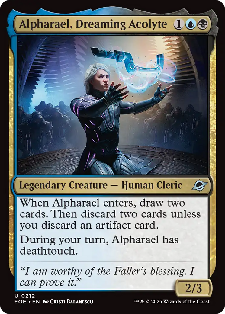 Alpharael, Dreaming Acolyte [Edge of Eternities] | PLUS EV GAMES 