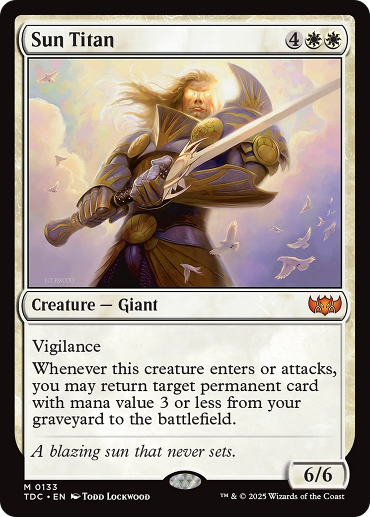 Sun Titan [Tarkir: Dragonstorm Commander] | PLUS EV GAMES 