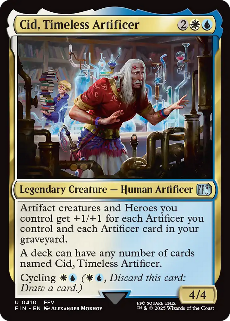 Cid, Timeless Artificer (0410) [FINAL FANTASY] | PLUS EV GAMES 
