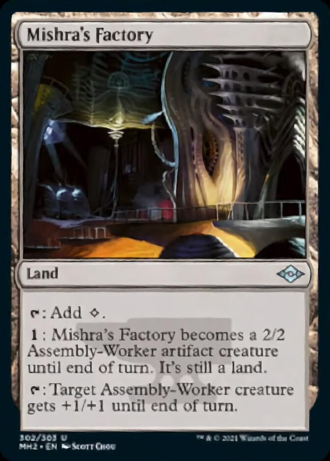 Mishra's Factory (Foil Etched) [Modern Horizons 2] | PLUS EV GAMES 