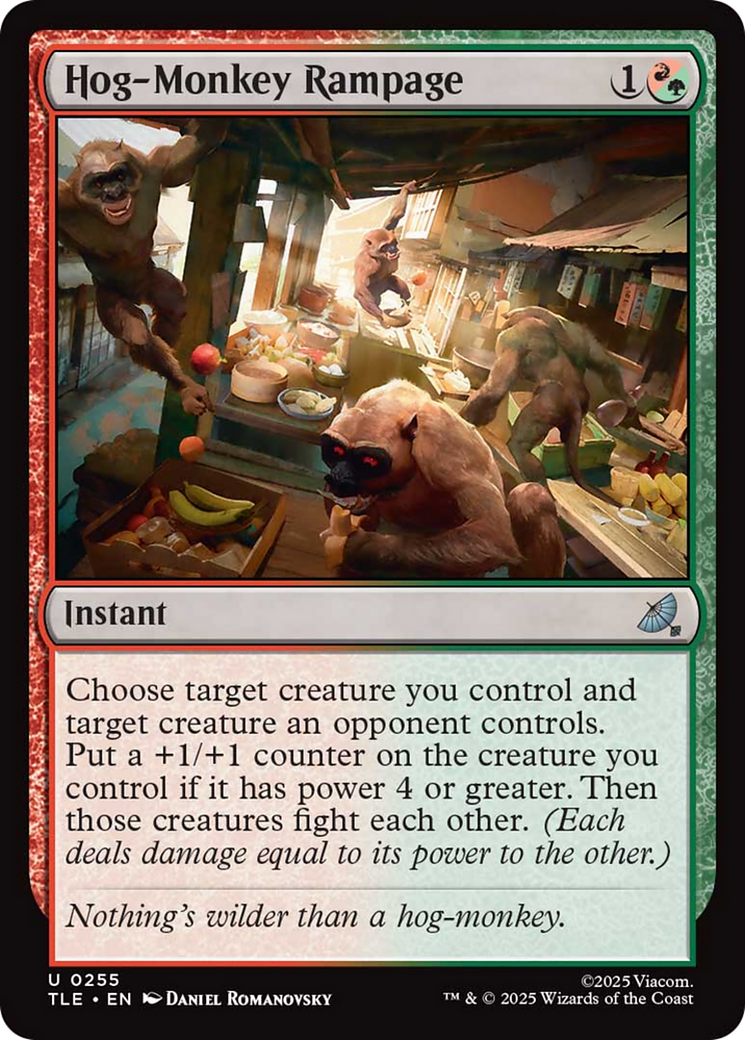 Hog-Monkey Rampage [Avatar: The Last Airbender: Eternal-Legal] | PLUS EV GAMES 