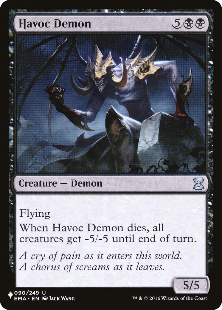 Havoc Demon [The List Reprints] | PLUS EV GAMES 