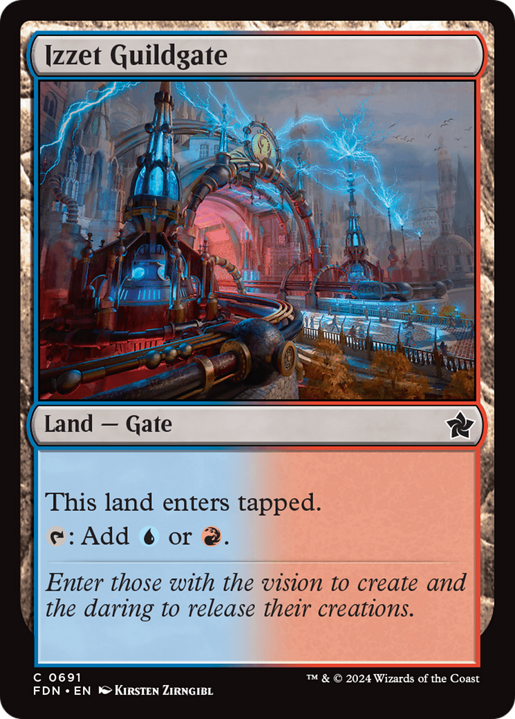 Izzet Guildgate [Foundations] | PLUS EV GAMES 