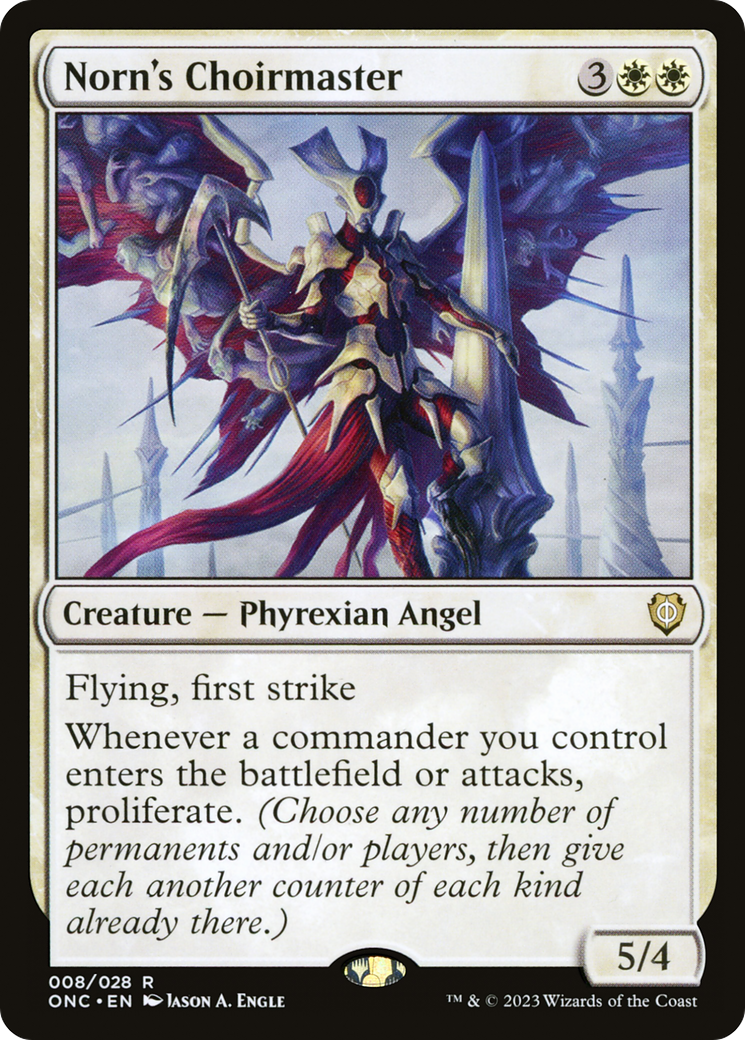 Norn's Choirmaster [Phyrexia: All Will Be One Commander] | PLUS EV GAMES 