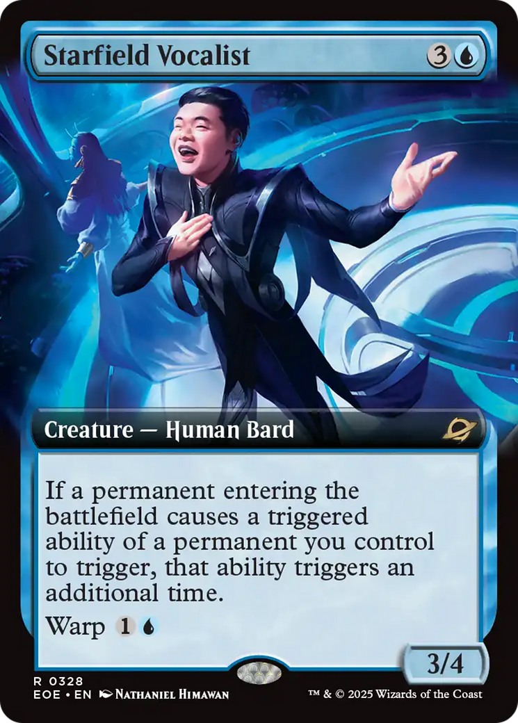 Starfield Vocalist (Extended Art) [Edge of Eternities] | PLUS EV GAMES 